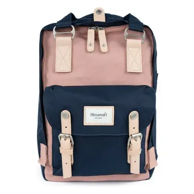 Himawari Unisexs Backpack Tr21288 Navy Blue/Pink 91390431