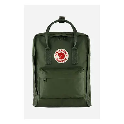 Batoh Fjallraven Kanken zelená barva, velký, s aplikací, F23510.660 84017377