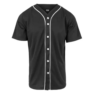 Urban Classics Baseballový síťovaný dres blk/wht 91385469