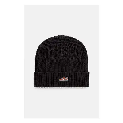 Bavlněná čepice Puma Classics Graphic Short Beanie černá barva, 025680 99287553