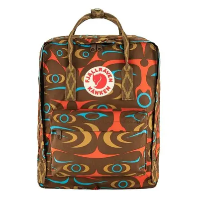 Batoh Fjallraven Kanken Art červená barva, velký, vzorovaný, F23200255 99287613