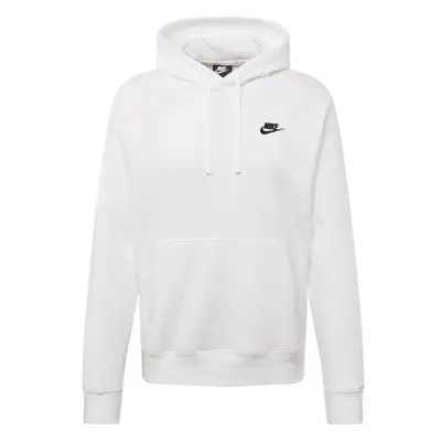 Nike Sportswear Mikina Club Fleece černá / bílá 39345560