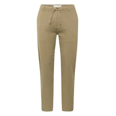 SELECTED HOMME Chino kalhoty BRODY olivová 92349016