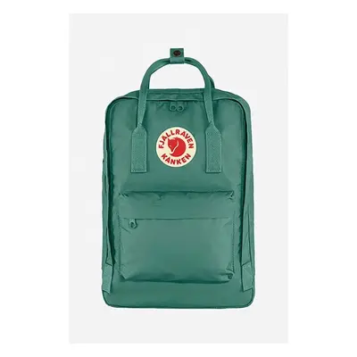 Batoh Fjallraven Kanken Laptop 15 F23524 664 zelená barva, velký, 99832068