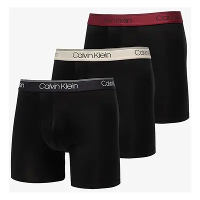 Boxerky Calvin Klein Microfiber Stretch Boxer Brief 3-Pack Black M 99918975