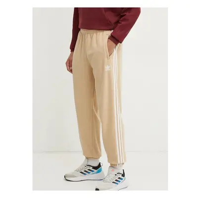 Tepláky adidas Originals béžová barva, s aplikací, IZ2490 100200855