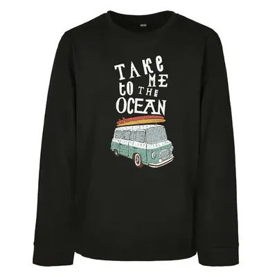 Mister Tee Kids Take Me To The Ocean Longsleeve černá 87555882