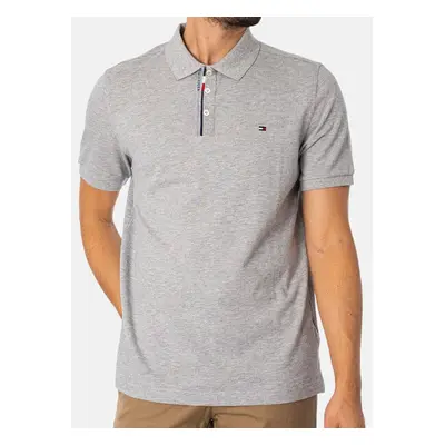 Pánské šedé polo triko Tommy Hilfiger 55980 98974516