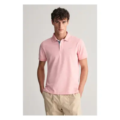 POLOKOŠILE GANT REG CONTRAST PIQUE SS RUGGER BUBBELGUM PINK 91881714