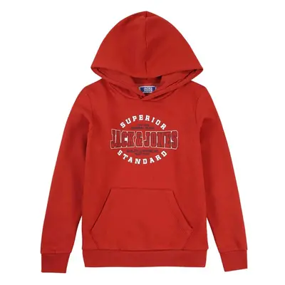 Jack & Jones Junior Mikina námořnická modř / červená / bílá 96044842