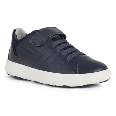 Dětské kožené sneakers boty Geox NEBCUP modrá barva, J02AZB.4614 99254383