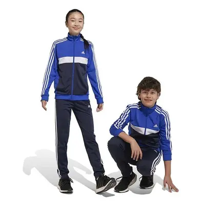 Dětská tepláková souprava adidas tmavomodrá barva 84287342