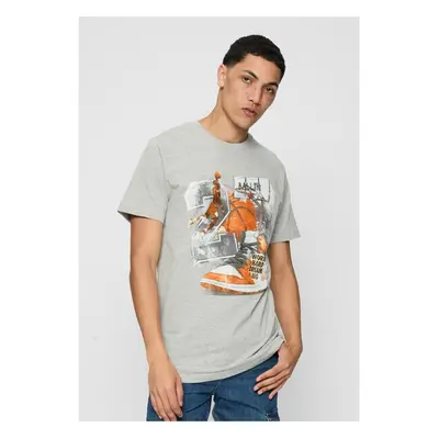 Mister Tee Pánské tričko Vintage Ballin - šedé 88883899