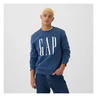 Mikina GAP Fleece Sweatshirt Blue Shade S 100242865