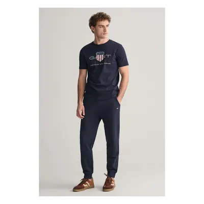 TEPLÁKY GANT REG SHIELD SWEATPANTS EVENING BLUE 96191854