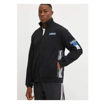 Mikina adidas Originals Puffer Adibreak Tracktop pánská, černá barva, 100235443