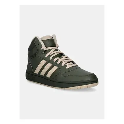 Sneakers boty adidas Originals HOOPS MID 3.0 zelená barva, IH7895 99657773