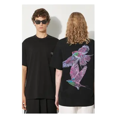 Bavlněné tričko Y-3 Graphic Tee černá barva, IW2472 97962927