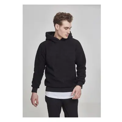 Urban Classics Sherpa Hoody černá 91336257