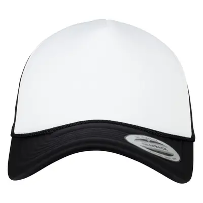 Flexfit Foam Trucker Cap Curved Visor blk/wht/blk 87592392