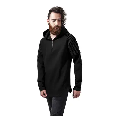 Urban Classics Záhybové rukávy Terry Hoody černé 91350528