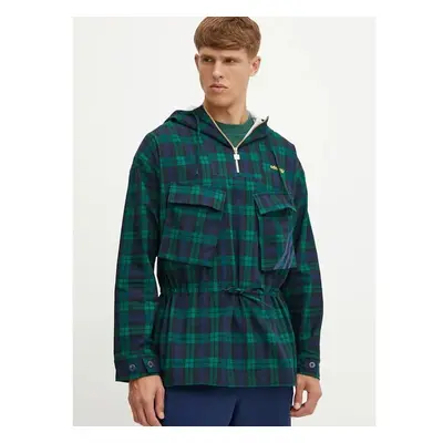 Bunda adidas Originals Windbreaker pánská, zelená barva, přechodná, 99540381