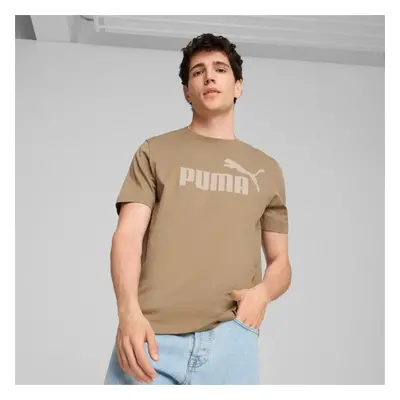 Puma ESS Logo Tee (s) beige 99636198