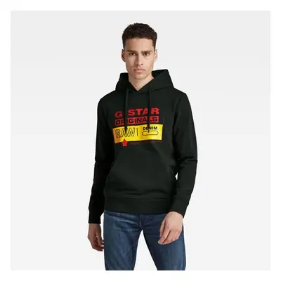 G-STAR Sweatshirt - Heavy sherland sweat rub ub black 99803858