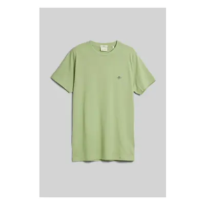 TRIČKO GANT SLIM PIQUE SS T-SHIRT MILKY MATCHA 90640101