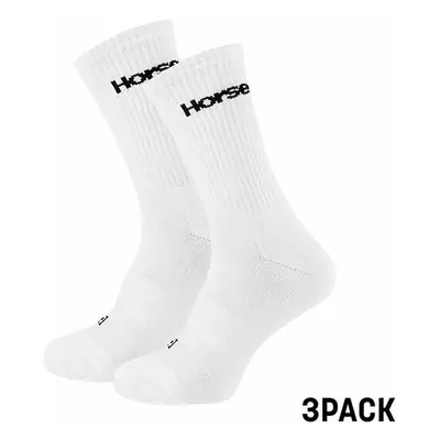 3PACK ponožky Horsefeathers bílé 63941783