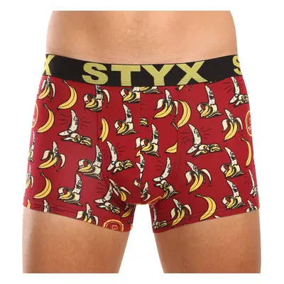 Pánské boxerky Styx art sportovní guma banány (G1359) 100203799