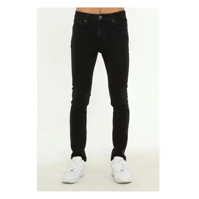 49153 Dewberry Expl Skinny Fit Mens Jeans-BLACK 100009021