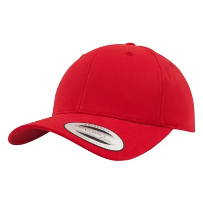 Flexfit Zakřivený klasický Snapback červený 87556214