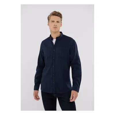 Volcano Mans Shirt K-Diogo Navy Blue 99859207