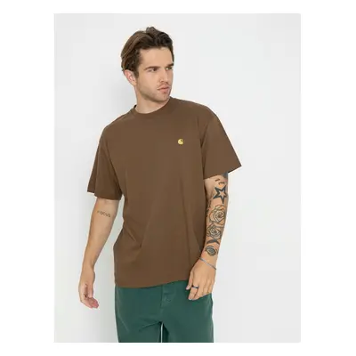 Carhartt WIP Chase (chocolate/gold)hnědá 99839269