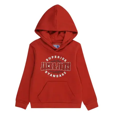 Jack & Jones Junior Mikina námořnická modř / červená / bílá 96044820