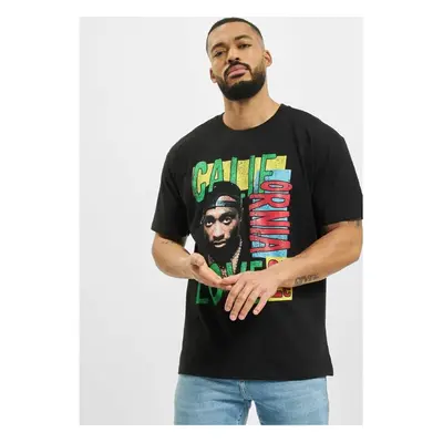 Mister Tee Tričko Tupac California Love Retro Oversize černé 87559898