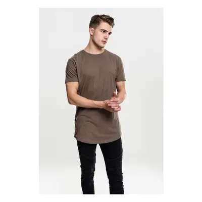 Urban Classics Armádně zelené tričko ve tvaru Long Tee 89520458