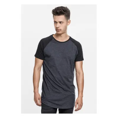 Urban Classics Shaped Raglan Long Tee cha/blk 89519096