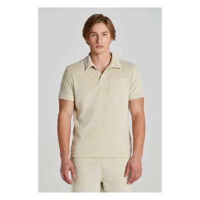 POLOKOŠILE GANT TERRY SS PIQUE SILKY BEIGE 90512411