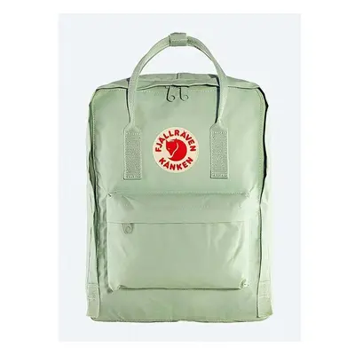 Batoh Fjallraven Kanken zelená barva, velký, s aplikací, F23510.600 86393484