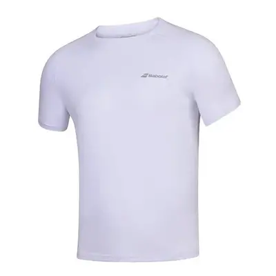 Dětské tričko Babolat Play Club Crew Neck Tee White 8 99600281