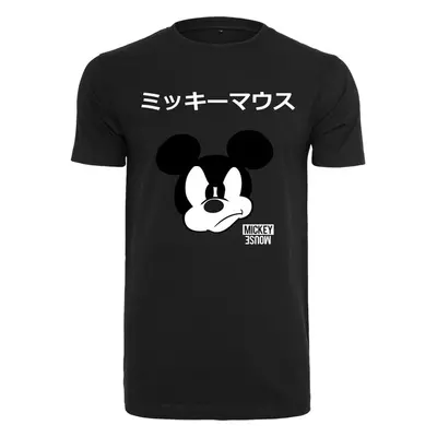 Merchcode Japonské tričko Mickey černé 87562762