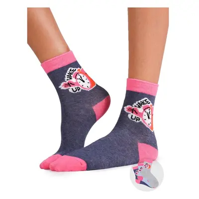 Yoclub Kidss Girls Socks Wake up 3-Pack SKA-0157G-A800 99945375