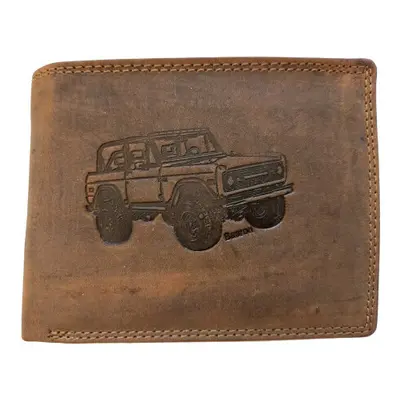 Kožená peněženka brown OFFROAD 87236334