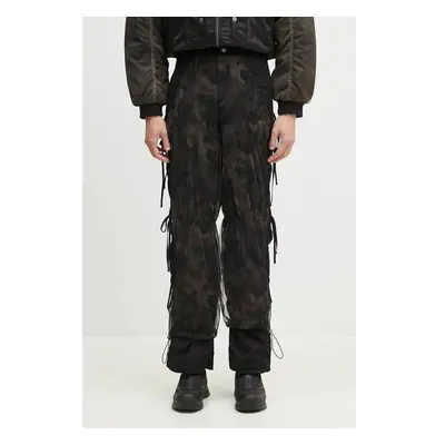 Kalhoty Andersson Bell Camouflage Mesh Layered Tying Pants pánské, 99907487