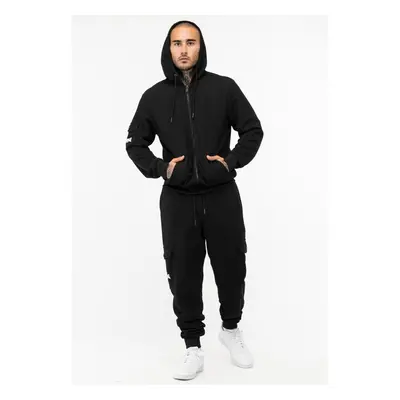 Lonsdale Mens hooded tracksuit regular fit 91370983