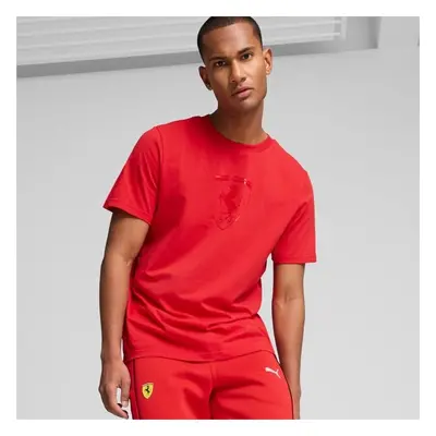 Puma Ferrari Race Tonal Big Shield Tee red 99228068