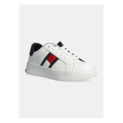 Dětské sneakers boty Tommy Hilfiger bílá barva, T3X9-33637 99236848