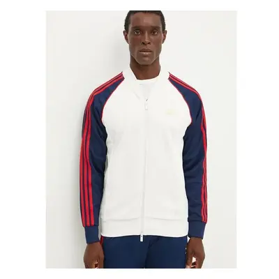 Mikina adidas Originals Adicolor pánská, bílá barva, vzorovaná, IY9859 99233534